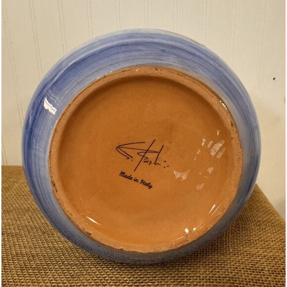 Hand-Painted Italian Ceramic Fish Pitcher - Picture 6 of 7